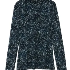 Топ с принтом "гепард" Audrey