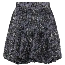 Пышная юбка с цветочным узором