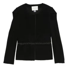 Декорированный жакет с объемными рукавами