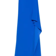 Юбка макси асимметричного кроя с оборками