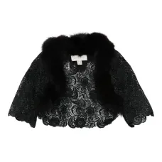 Болеро с кружевной отделкой