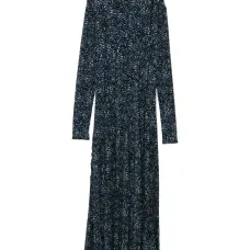 Платье Mabel с высоким воротником