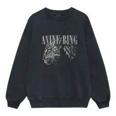 Свитшот с леопардовым принтом Spencer Свитшот с леопардовым принтом Spencer