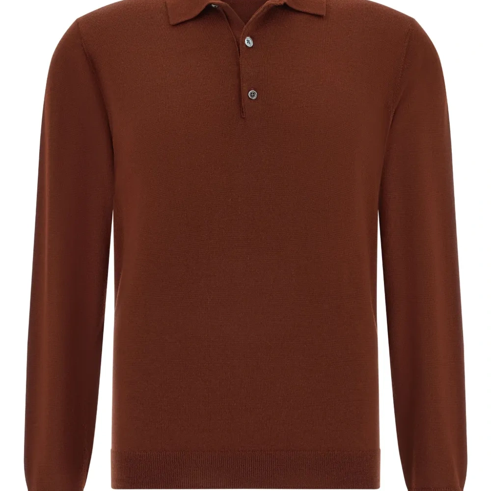 Шерстяная рубашка поло