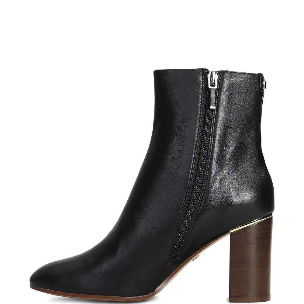 Ботильоны на блочном каблуке