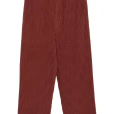 Укороченные брюки со складками Укороченные брюки со складками