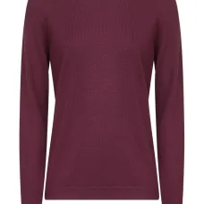 Свитер с круглым вырезом