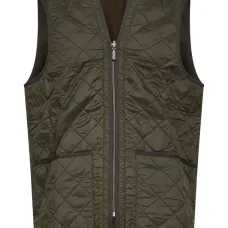 Стеганый жилет на молнии