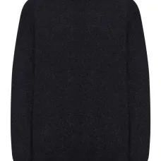 Свитер с круглым вырезом