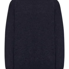 Свитер с круглым вырезом