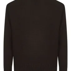 Свитер в рубчик с круглым вырезом Свитер в рубчик с круглым вырезом