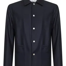 Шерстяная куртка на кнопках