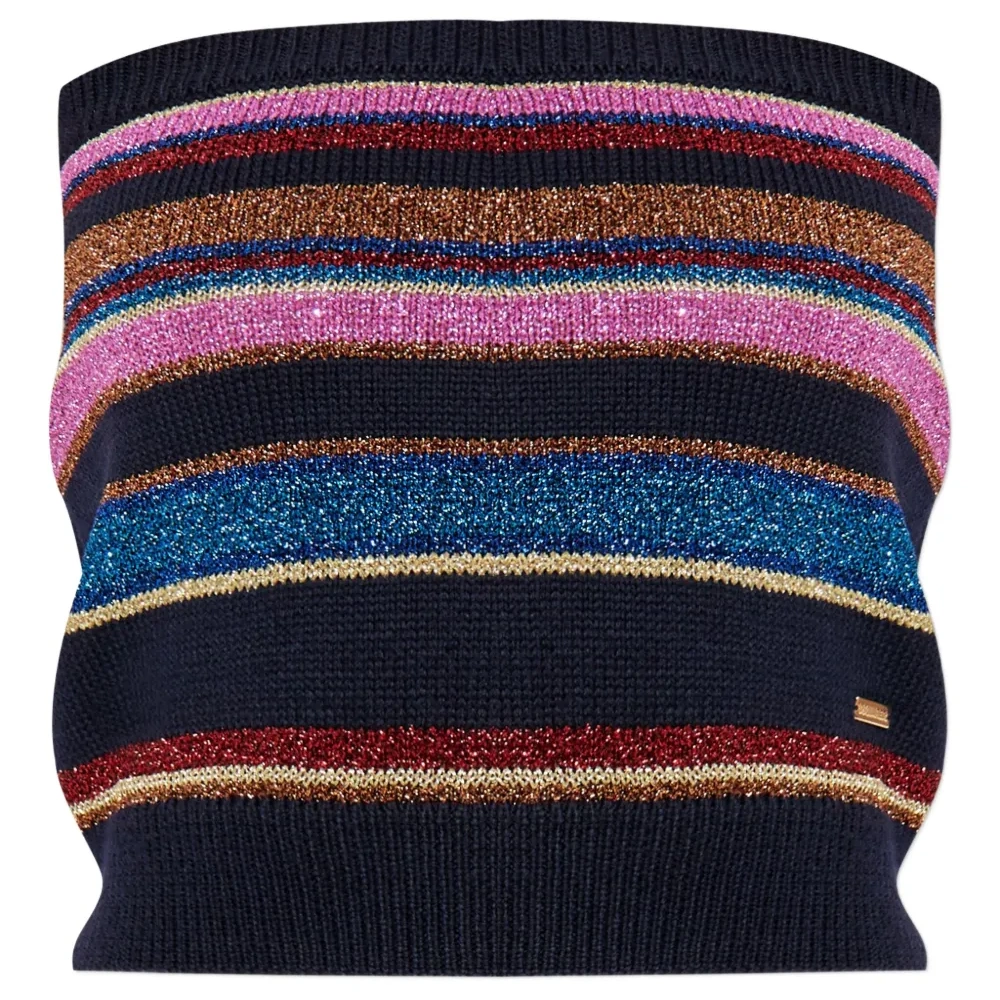 Комплект из трикотажа в полоску