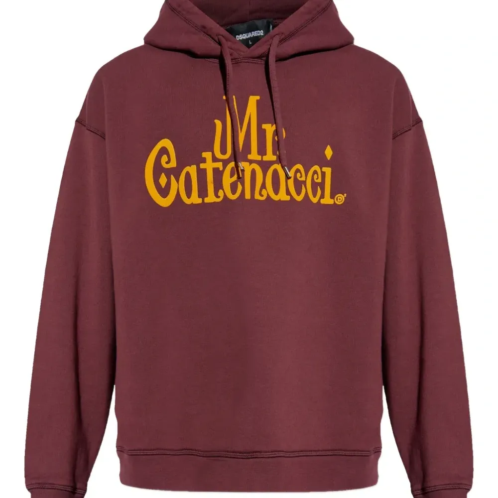 Худи с принтом в виде надписи