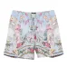 Шорты с кулиской и цветочным принтом