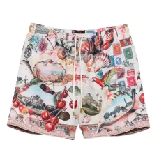 Шорты с принтом