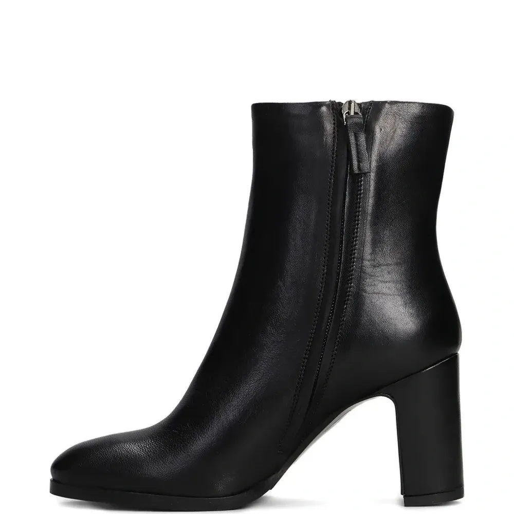 Ботильоны на блочном каблуке