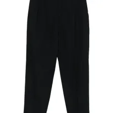 Брюки с защипами и подворотами