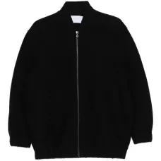 Куртка на молнии с объемными рукавами