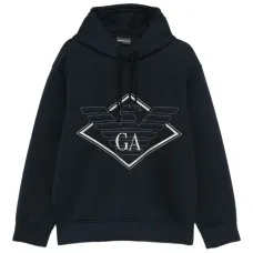 Худи с принтом и логотипом Худи с принтом и логотипом