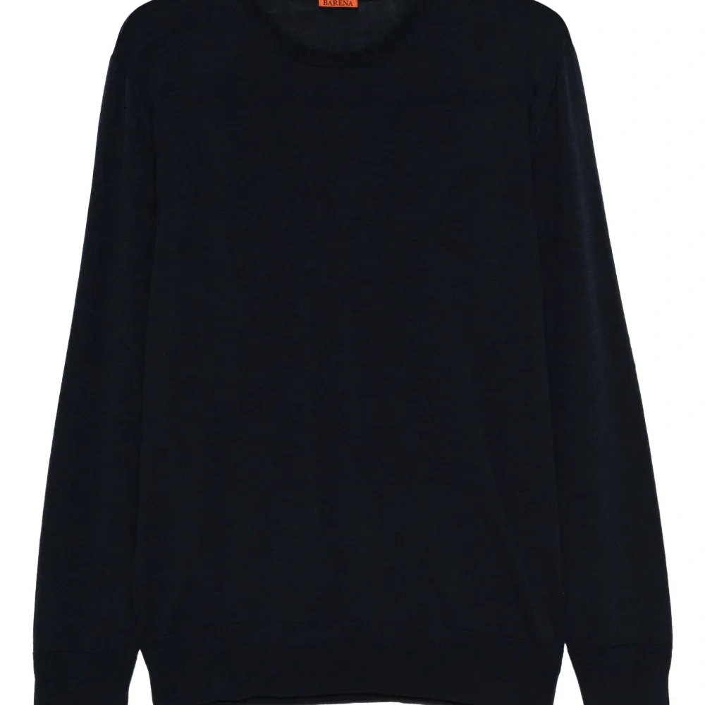 Джемпер с круглым вырезом