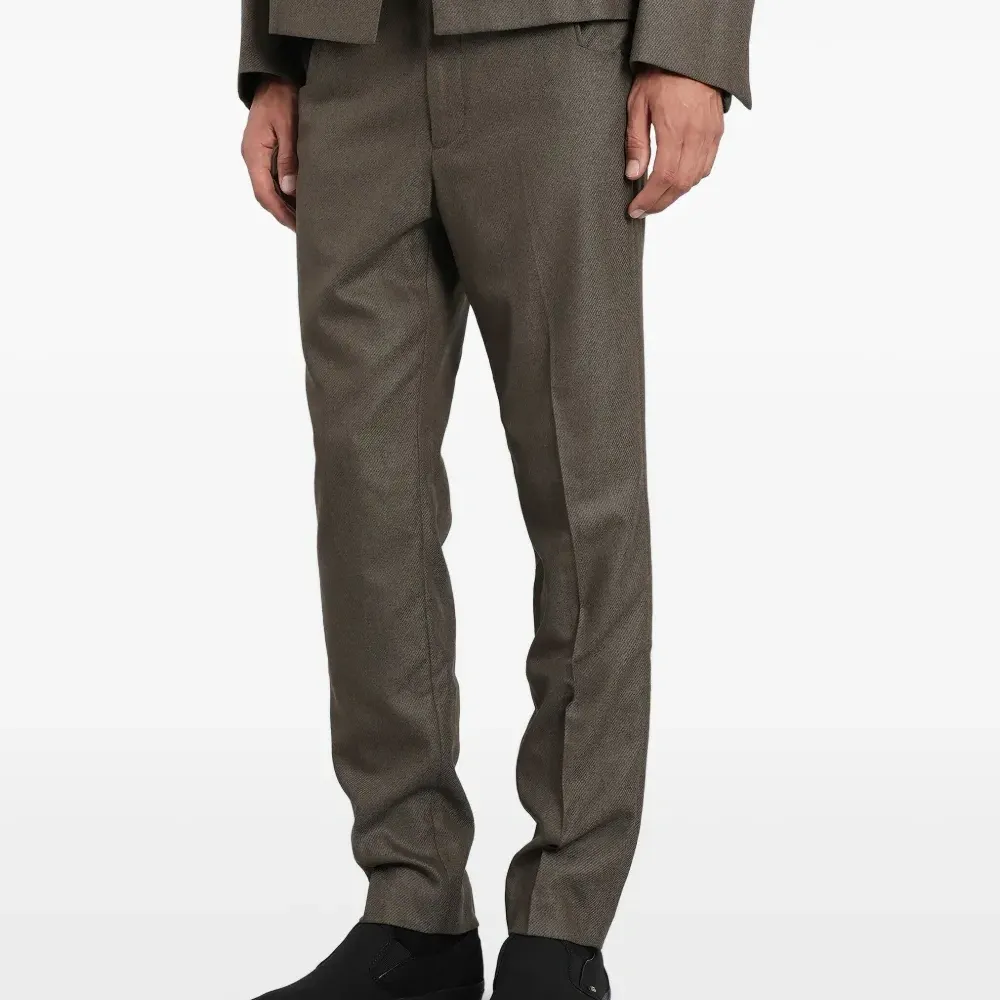 Брюки прямого кроя с карманами