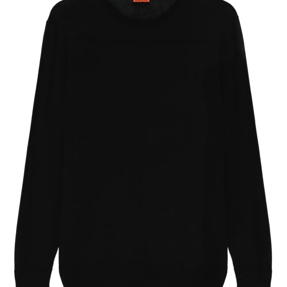 Джемпер с круглым вырезом