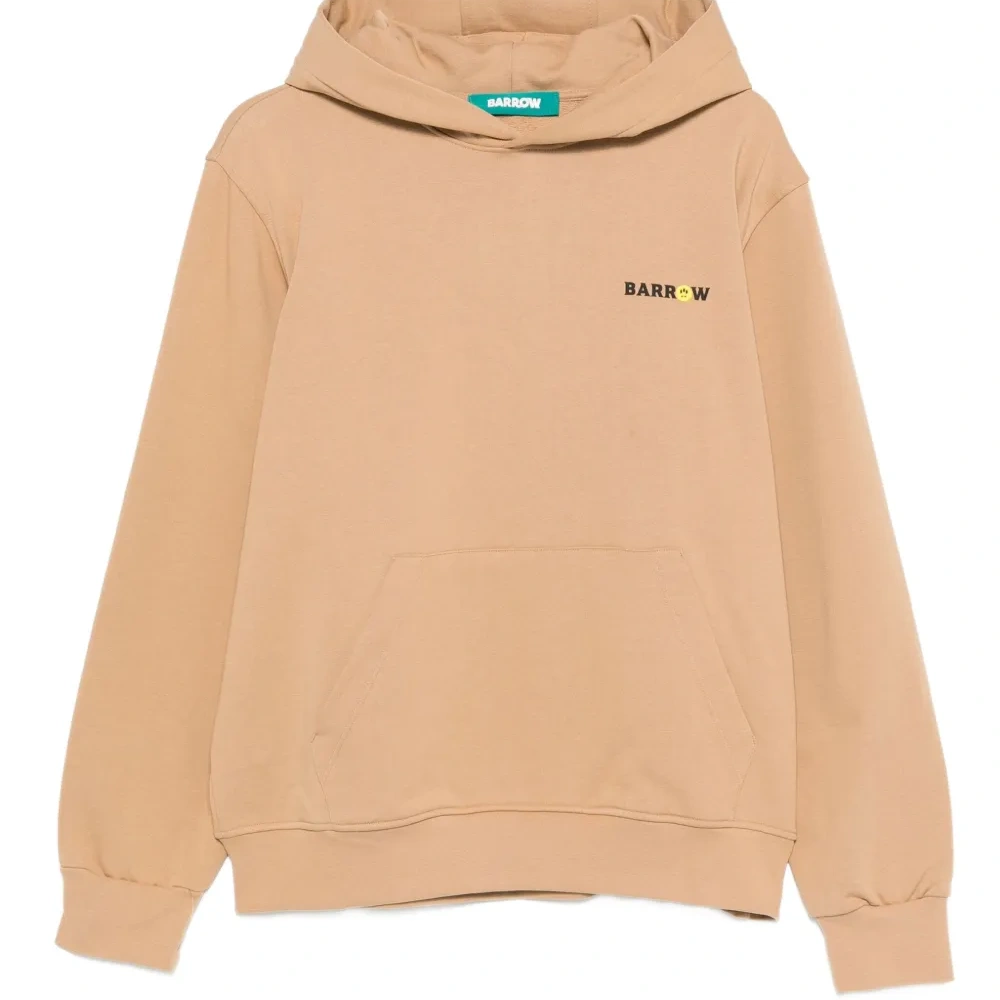 Худи с карманом-муфтой и логотипом