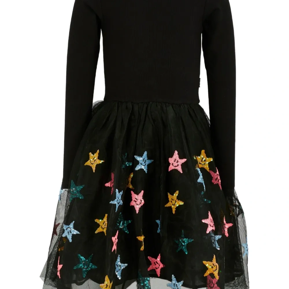 Платье из тюля с пайетками