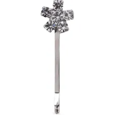 Заколка для волос с кристаллами в виде цветка аниса