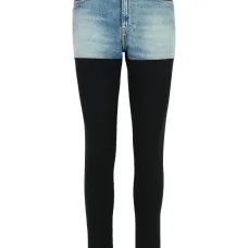 Брюки со вставками