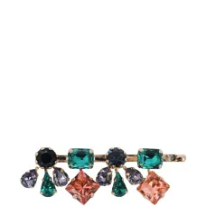 Заколка для волос Buganville с многоцветными драгоценными камнями