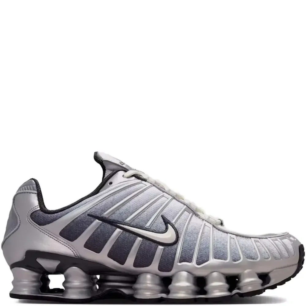 Кроссовки Shox TL с эффектом металлик