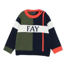 Джемпер в стиле колор-блок Джемпер в стиле колор-блок