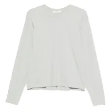 Хлопковая футболка с длинными рукавами