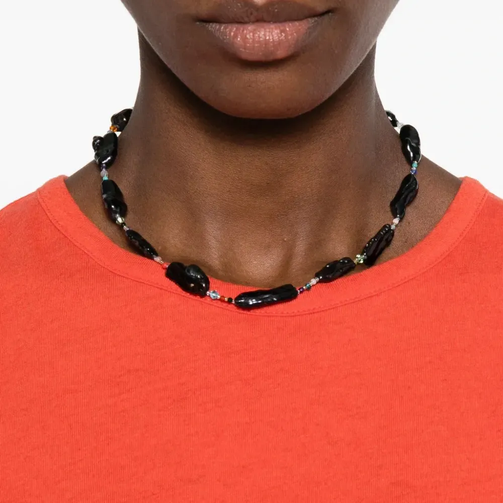 Топ без рукавов с круглым вырезом