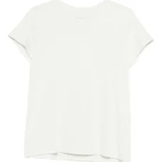 Хлопковый топ с короткими рукавами