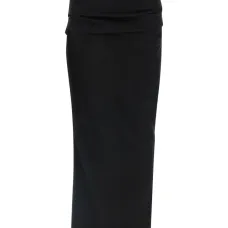 Юбка миди с драпировкой Юбка миди с драпировкой