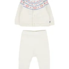 Комплект из топа и брюк с узором