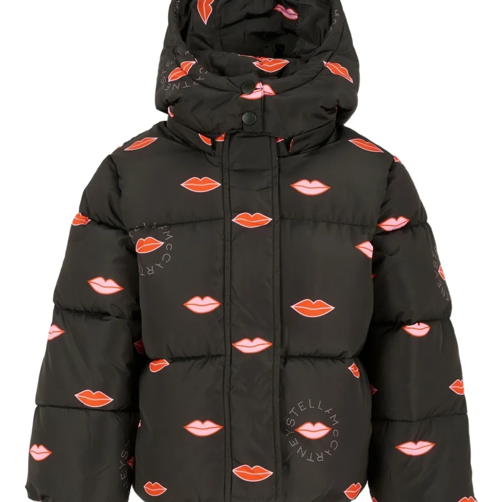 Пуховик с принтом Пуховик с принтом