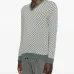 Свитер с геометричным узором