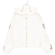 Толстовка на молнии с логотипной лентой