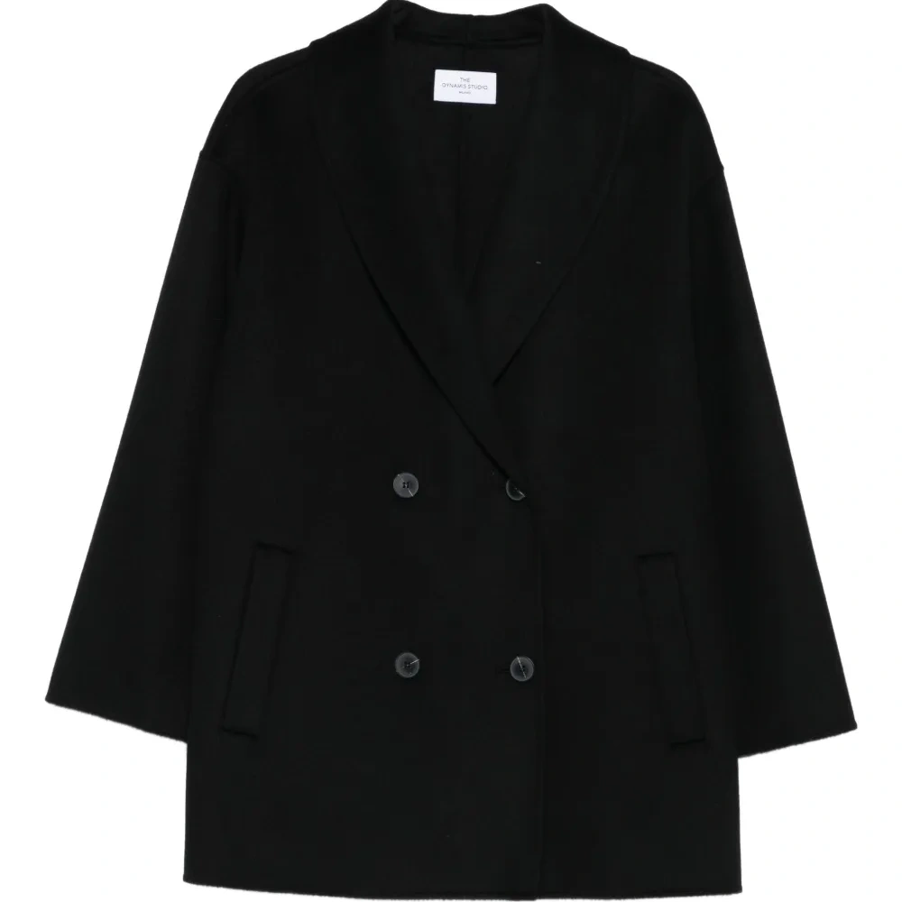 Двубортное пальто