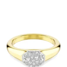 Кольцо Dextera с отделкой в виде октагона