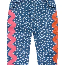 Джинсы с принтом Джинсы с принтом