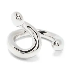 Зажим для уха с полированной отделкой Зажим для уха с полированной отделкой