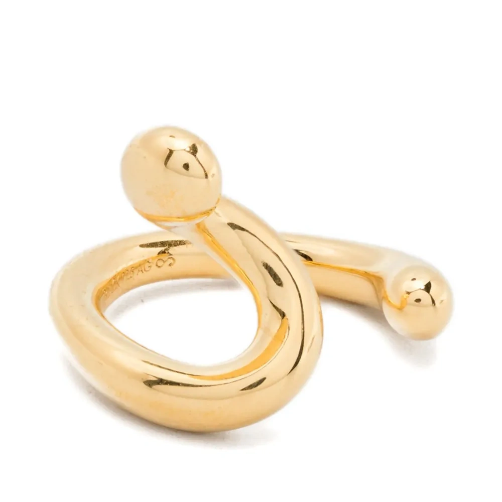 Завитковая каффа на ухо