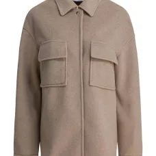 Рубашка-куртка с карманами с клапанами