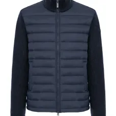 Стеганая куртка в рубчик