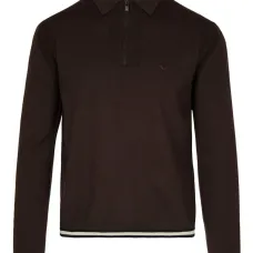 Рубашка поло с воротником на молнии